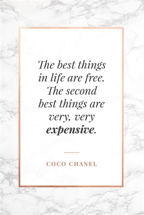 chanel quotes on expensive|chanel famous quotes.